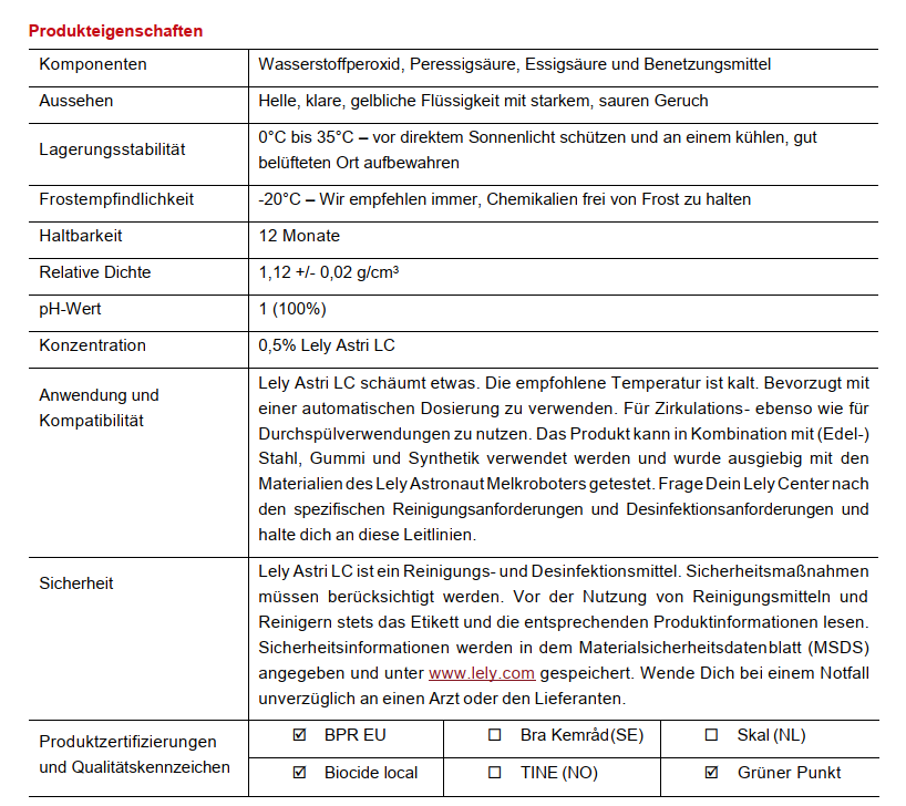 Lely Astri LC 21kg