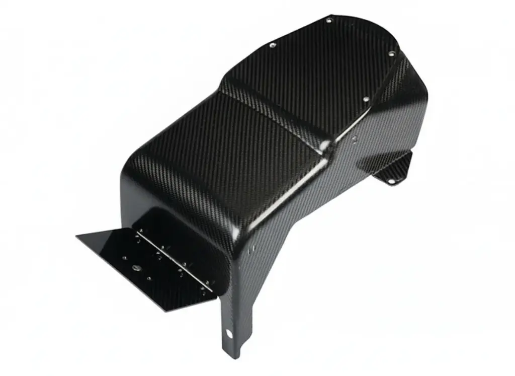 Carbon-Abdeckung Laser links