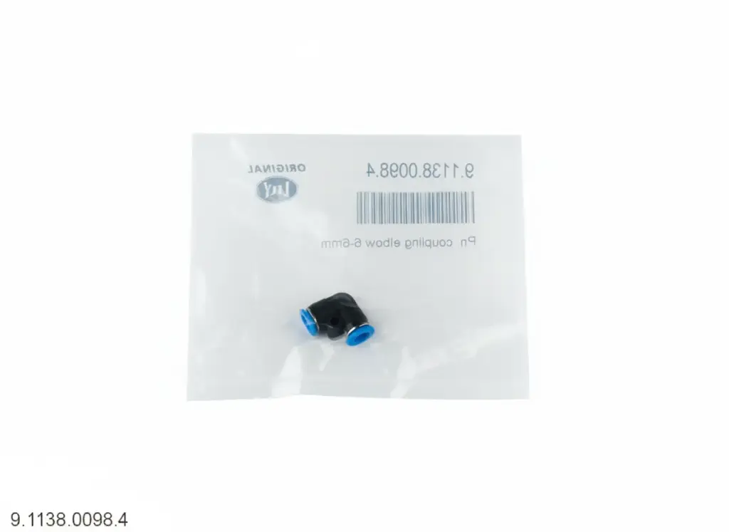 Luftkupplung Eck 6-6mm