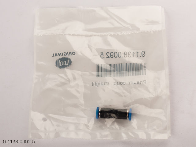 Luftkupplung gerade 4-4mm