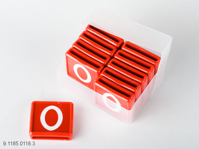 Schiebenummer 0 (10pcs)