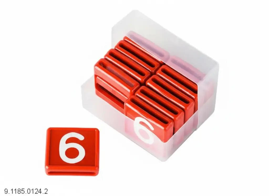 Schiebenummer 6 (10pcs)