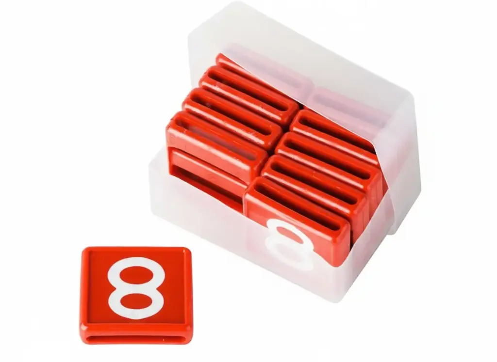 Schiebenummer 8 (10pcs)