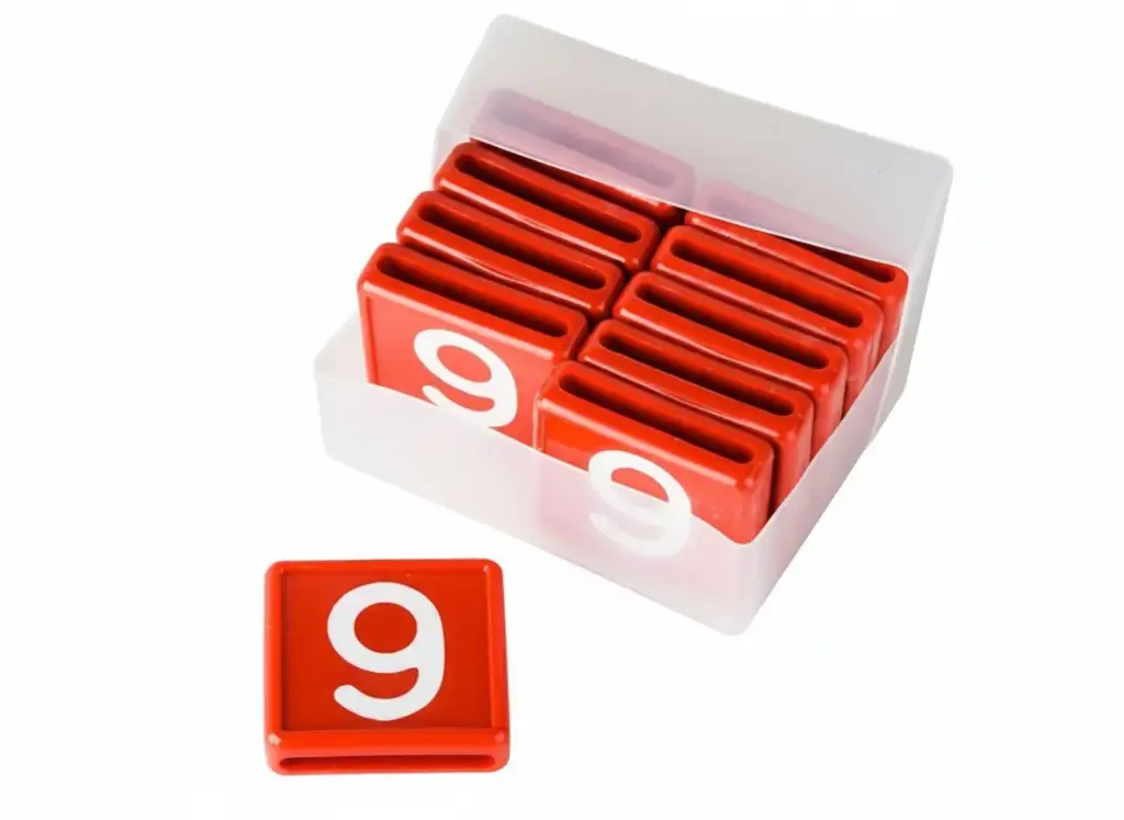 Schiebenummer 9 (10pcs)