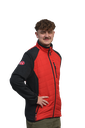 Lely Hybridjacke schwarz/rot Unisex