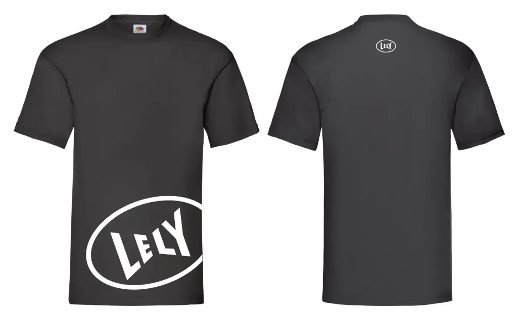 Lely T-Shirt unisex schwarz