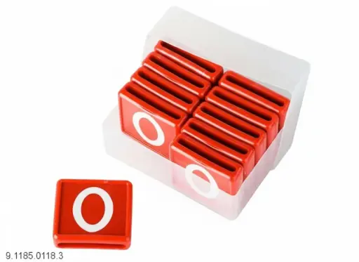 [9.1185.0118.3] Schiebenummer 0 (10pcs)