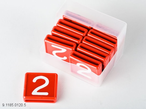 [9.1185.0120.5] Schiebenummer 2 (10pcs)