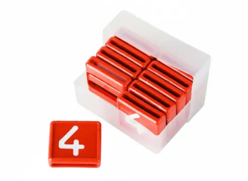 [9.1185.0122.0] Schiebenummer 4 (10pcs)