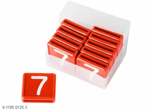 [9.1185.0125.3] Schiebenummer 7 (10pcs)