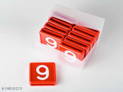 [9.1185.0127.5] Schiebenummer 9 (10pcs)