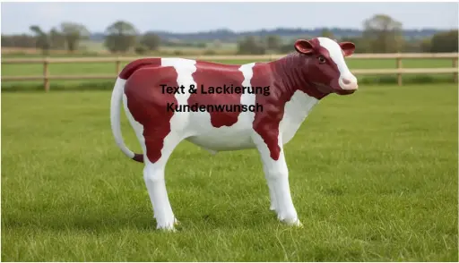 [LAT1769] LELY GFK-Kalb lebensgroß 120cm, Lackierung nach Kundenwunsch